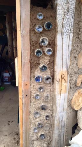 bottle wall
